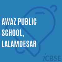 Awaz Public School, Lalamdesar Logo