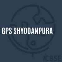 Gps Shyodanpura Primary School Logo