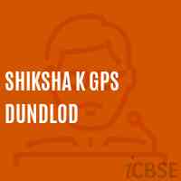 Shiksha K Gps Dundlod Primary School Logo