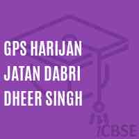 Gps Harijan Jatan Dabri Dheer Singh Primary School Logo