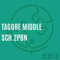 Tagore Middle Sch.2Pbn Middle School Logo