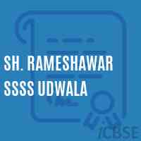 Sh. Rameshawar Ssss Udwala Secondary School Logo