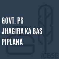 Govt. Ps Jhagira Ka Bas Piplana Primary School Logo
