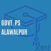 Govt. Ps Alawalpur Primary School Logo