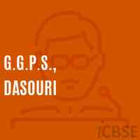 G.G.P.S., Dasouri Primary School Logo