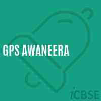 Gps Awaneera Primary School Logo