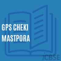 Gps Cheki Mastpora Primary School Logo