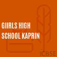 GiIRLS HIGH SCHOOL KAPRIN Logo
