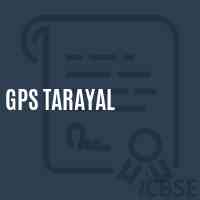Gps Tarayal Primary School Logo