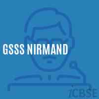 Gsss Nirmand High School Logo