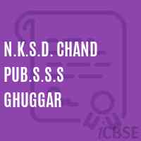 N.K.S.D. Chand Pub.S.S.S Ghuggar Senior Secondary School Logo