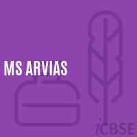 Ms Arvias Middle School Logo