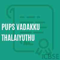 Pups Vadakku Thalaiyuthu Primary School Logo