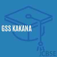 Gss Kakana Secondary School Logo