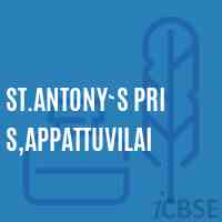 St.Antony`s Pri S,Appattuvilai Primary School Logo
