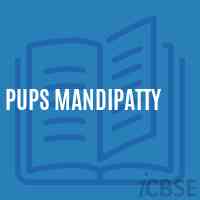 Pups Mandipatty Primary School Logo