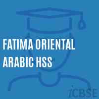 Fatima Oriental Arabic Hss High School Logo