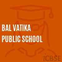 Bal Vatika Public School Logo