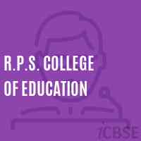 R.P.S. College of Education Logo