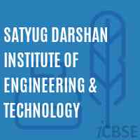 Satyug Darshan Institute of Engineering & Technology Logo