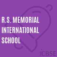 R.S. Memorial International School Logo