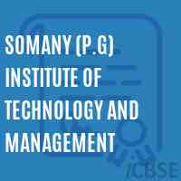 Somany (P.G) Institute of Technology and Management Logo