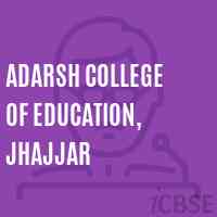 Adarsh College of Education, Jhajjar Logo