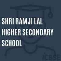 Shri Ramji Lal Higher Secondary School Logo