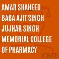 Amar Shaheed Baba Ajit Singh Jujhar Singh Memorial College of Pharmacy Logo