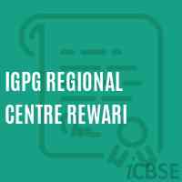 IGPG Regional Centre Rewari College Logo