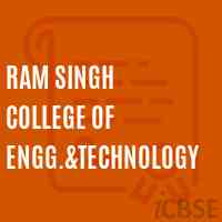 Ram Singh College of Engg.&technology Logo