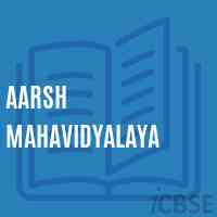 Aarsh Mahavidyalaya College Logo