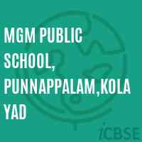 MGM PUblic School, Punnappalam,Kolayad Logo