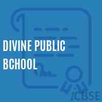 Divine Public Bchool School Logo