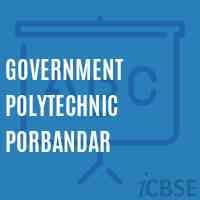 Government Polytechnic Porbandar College Logo