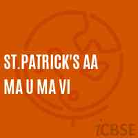 St.Patrick'S Aa Ma U Ma Vi School Logo