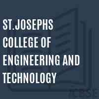 St.Josephs College of Engineering and Technology Logo
