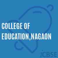 College of Education,Nagaon Logo