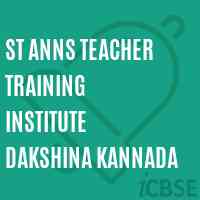 St Anns Teacher Training Institute Dakshina Kannada Logo