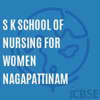 S K School of Nursing For Women Nagapattinam Logo