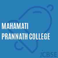 Mahamati Prannath College Logo