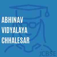 Abhinav Vidyalaya Chhalesar School Logo