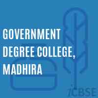 Government Degree College, Madhira Logo