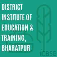 District Institute of Education & Training, Bharatpur Logo