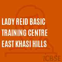Lady Reid Basic Training Centre East Khasi Hills College Logo