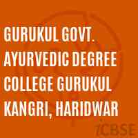 Gurukul Govt. Ayurvedic Degree College Gurukul Kangri, Haridwar Logo