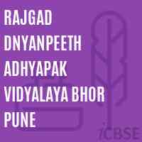 Rajgad Dnyanpeeth Adhyapak Vidyalaya Bhor Pune College Logo