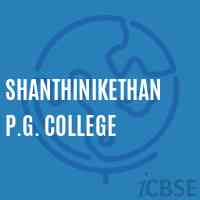 Shanthinikethan P.G. College Logo