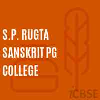 S.P. Rugta Sanskrit PG College Logo
