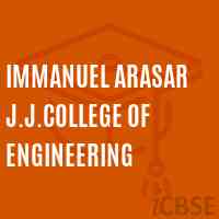 Immanuel Arasar J.J.College of Engineering Logo